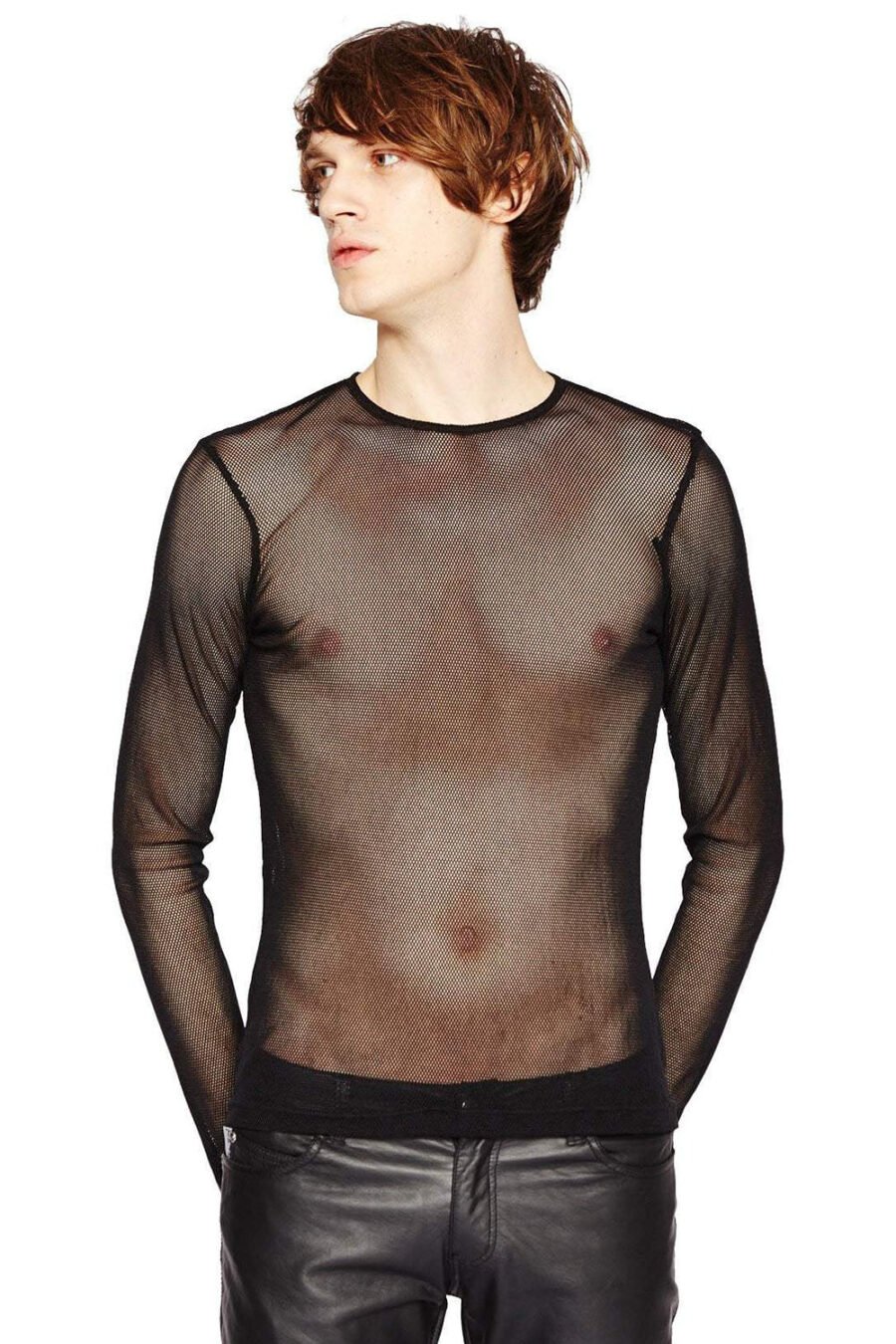 Tripp NYC Fishnet Shirt [Black]