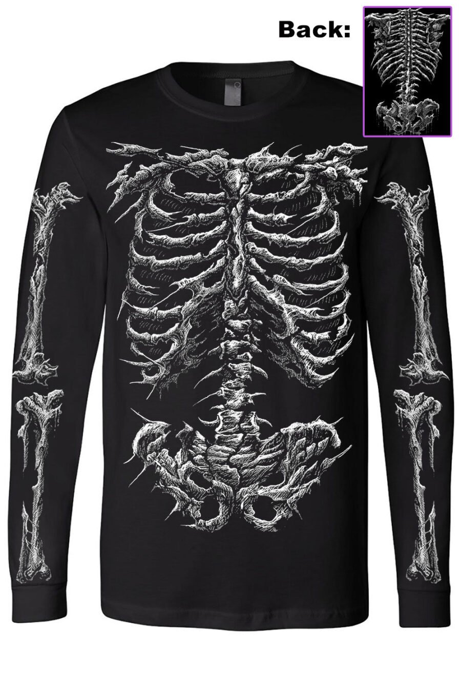 Dead Inside Skeleton T-shirt