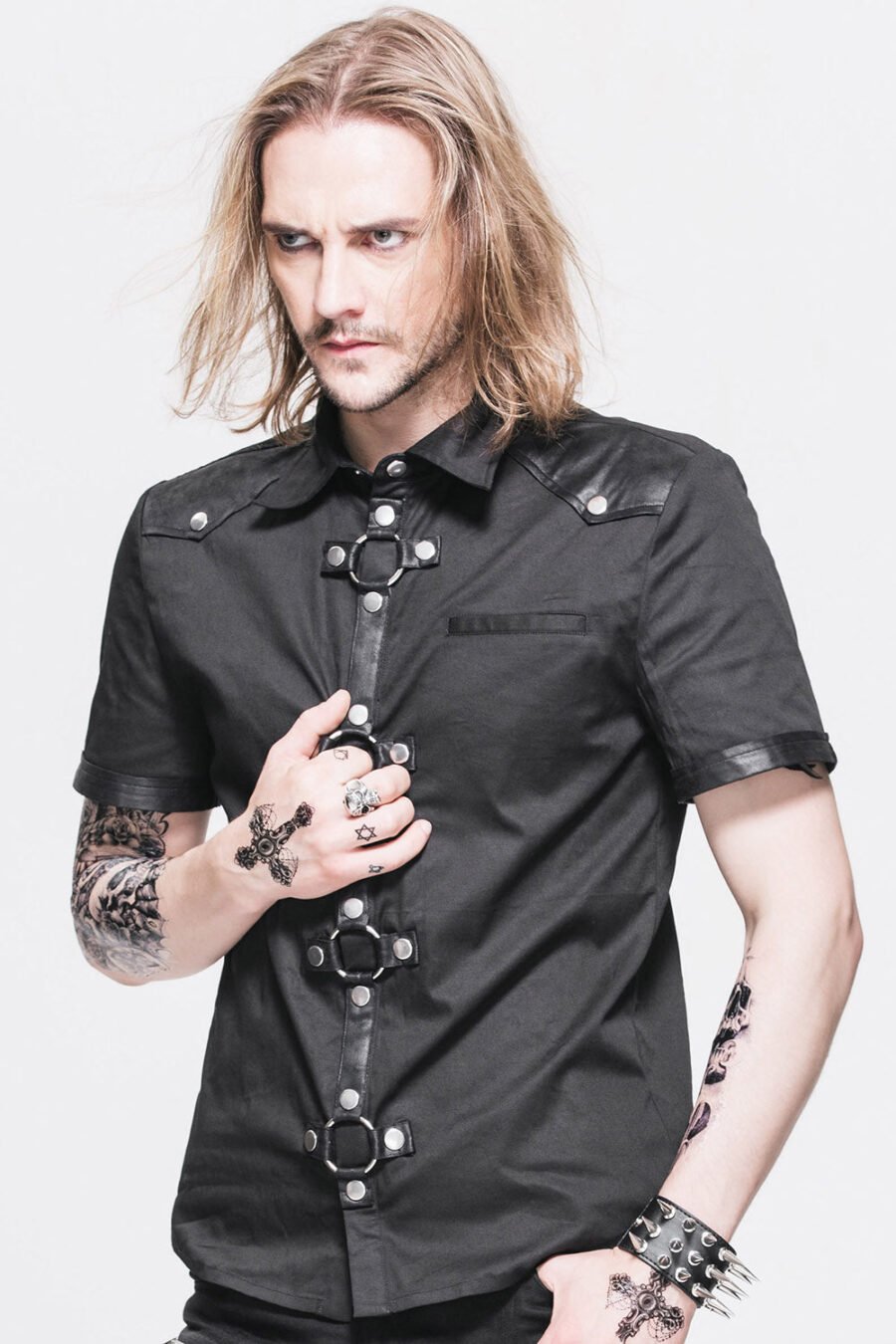 Black Knight Button Down Shirt