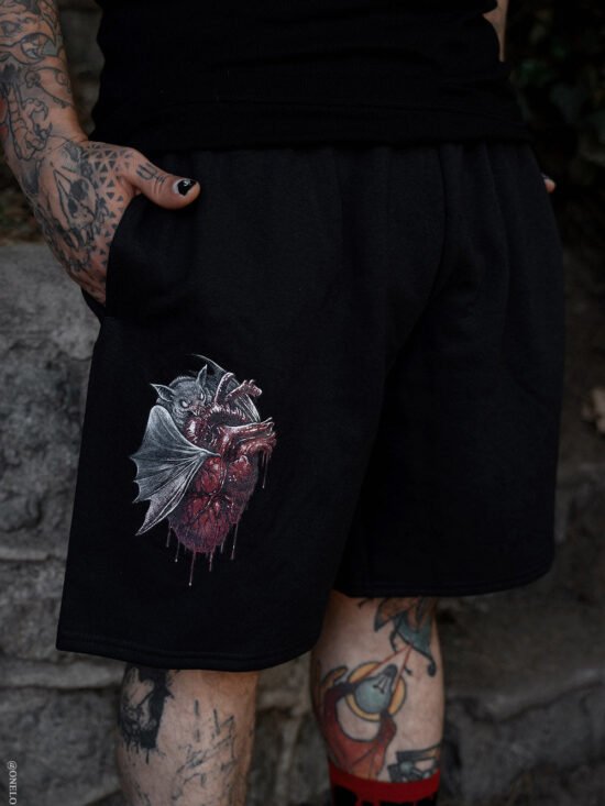 Bat Bite Sweat Shorts [Unisex]