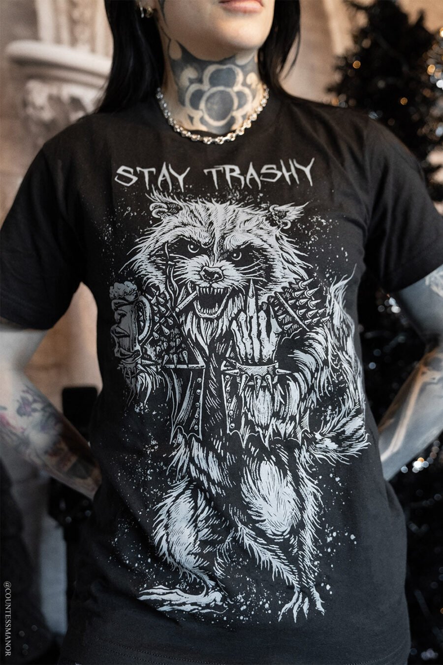 Trash Raccoon T-shirt