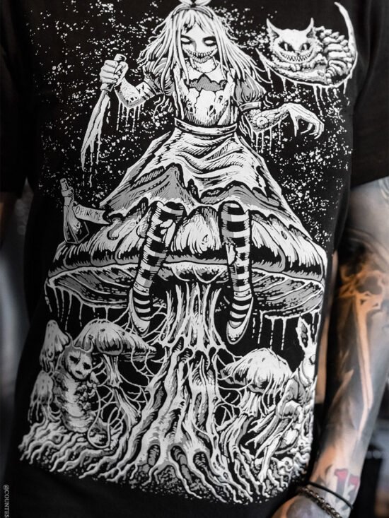 Alice Down The Rabbit Hole T-shirt