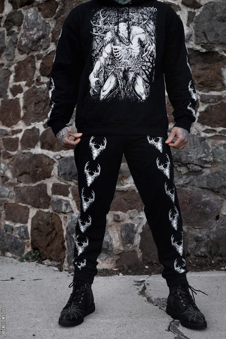 Wendigo Skull Joggers