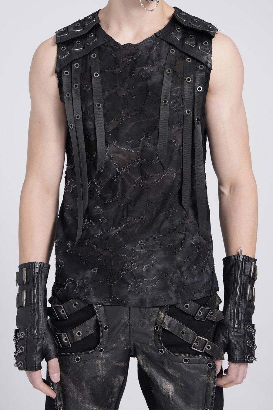 Exile Distressed Tank Top