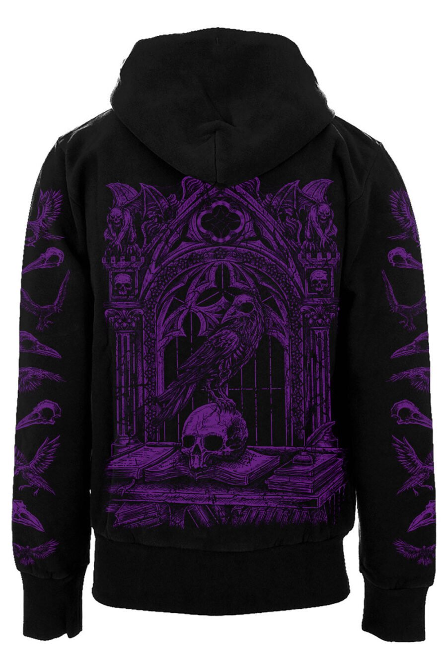 Quoth the Raven Hoodie [PURPLE]