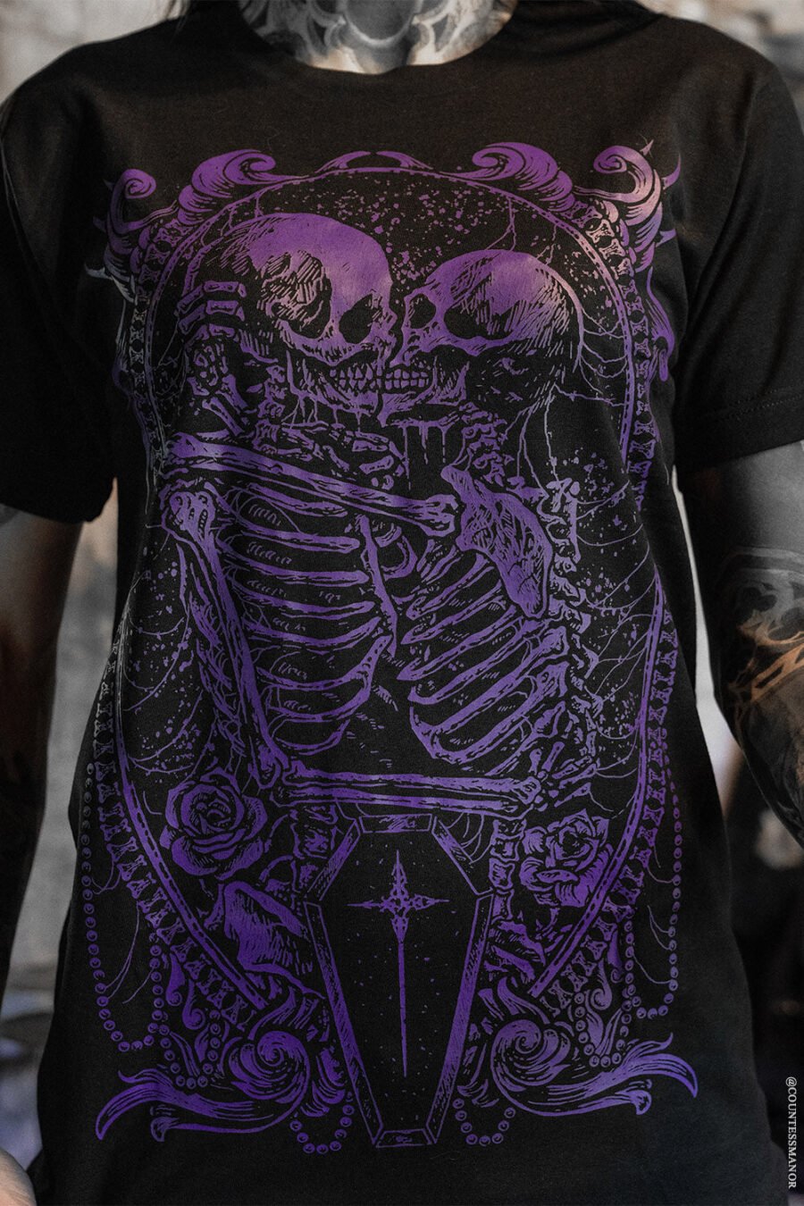 Til Death Do Us Part T-shirt [PURPLE]