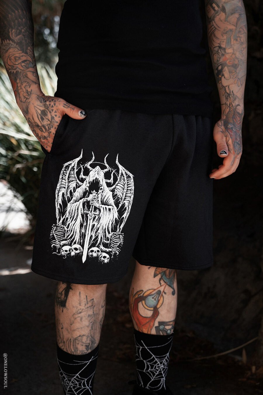 Angel of Death Sweat Shorts [Unisex]