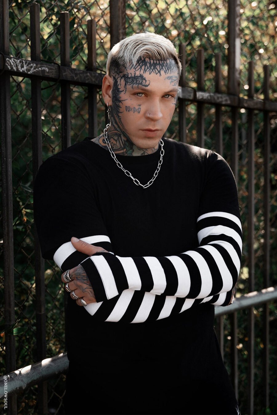 Specter Striped Long Sleeve Shirt