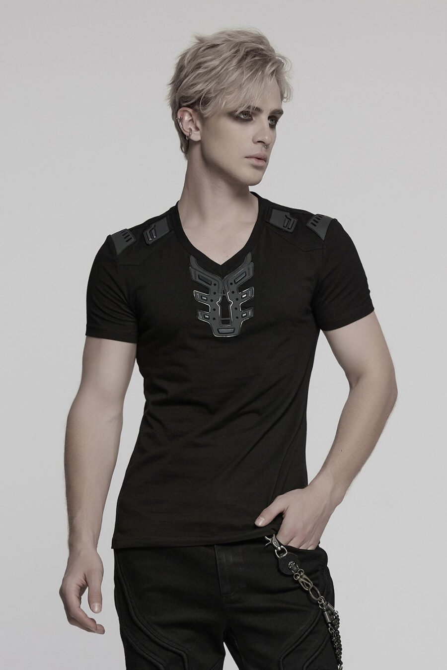 Midnight Grid Techwear Shirt