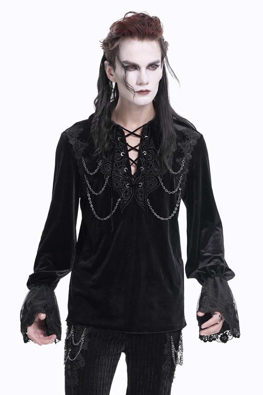 Dark Dungeon Victorian Goth Shirt