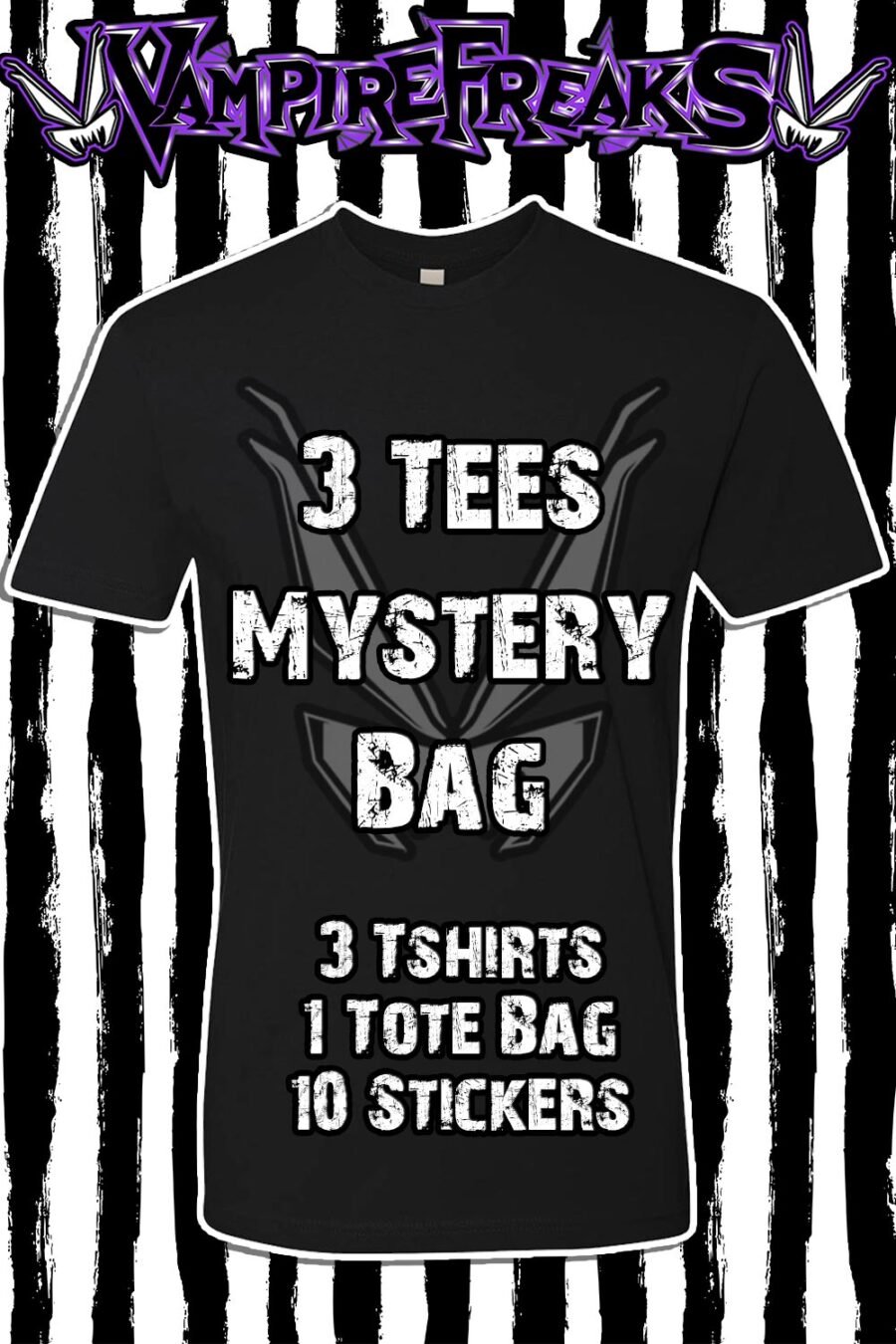 3 T-shirt Mystery Bag